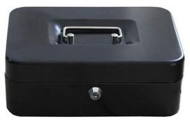 Dėžutė pinigams Forpus, 250x170x75 mm, juoda