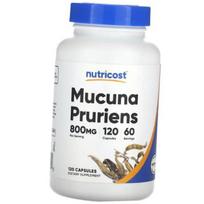 Gydomoji pupuolė, Mucuna Pruriens, Nutricost 120 kapsulių (71647010) 120caps