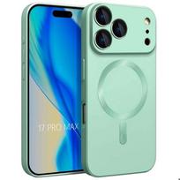 Phone Case - E.F.Connection - iPhone 17 Pro Max - Soft Silicone - Magnetic Ring - Green
