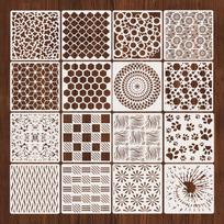 25 Pieces/set, Graffiti Ledger Templates, Tile Patterns, Wall Painting Hollow Rulers, Spray Painting Hollow Painting Templates, Handwritten Poster