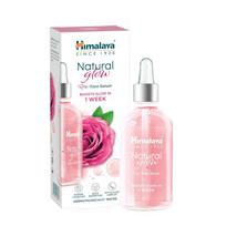 Himalajų rožių veido serumas 30 ml su hialurono rūgštimi ir niacinamidu švytinčiai, drėkinamai odai