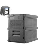 Izoliuotas konteineris termosas maitinimo EEP 8 x padėklai arba konteineriai GN1/1 100L - Hendi 707999