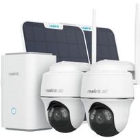 Reolink Home Hub Kit control system, Home Hub + 2 x Argus PT Ultra with Solar Panel (Home Hub with 2 Argus PT Ultras + 2 Solar Panels)