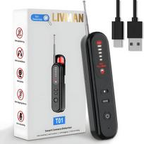 Patikimas paslėptų kamerų ir GPS sekimo detektorius Livman T01