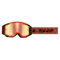 Akiniai LS2 CHARGER PRO GOGGLE H-V Orange/ Iridium visor