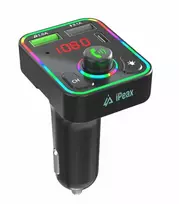iPeax RGB FM Bluetooth Transmitter