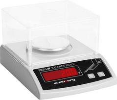 Steinberg Systems Tikslios laboratorinės svarstyklės su stikliniu dangteliu LED ekranas 200g / 0,001g