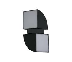 Searchlight 36150BK - lauko LED sieninis šviestuvas DAKOTA, 2xLED, 4W, 230V, IP44