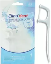 Elina Dent dantų siūlas-pagaliukai, 25 vnt.