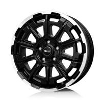R20x8J 6X139.7 ET15 CB-106.1 Schwarz Glanz Voll-Poliert (SGVP)