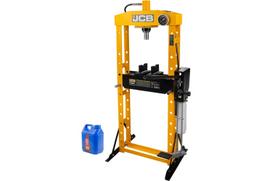 Grindinis hidraulinis presas, JCB, JCB-TY20030, 20 t, su manometru ir rankiniu/pedalo valdymu