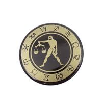 Elegantiškas Svarstyklių zodiako šaldytuvo magnetas – emaliuotas, 6 cm, dovana