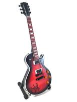 Rankų darbo miniatiūrinė Slash gitara – Guns N’ Roses, 1:4, kolekcinė