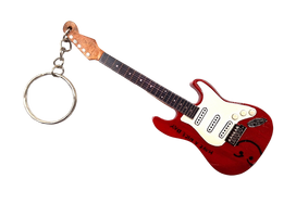 Gitara formos raktų pakabukas „Have a Nice Day“ – Bryan Adams gerbėjams