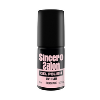 Gelinis nagų lakas "Sincero Salon", 6 ml, FRENCH PURE, 6144