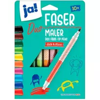 Flomasteriai dvipusiai JA!