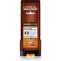 L’Oréal Paris Men Expert Barber Club kūno prausiklis vyrams plaukams, barzdai ir kūnui 400 ml
