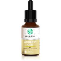 Green Idea Organic jojoba oil ekologiškas simondsijų aliejus šaltai spaustas 25 ml