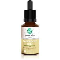 Green Idea Avokádový olej BIO ekologiškas avokadų aliejus 25 ml