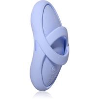 Svakom Echo 2 Flexible Finger Vibrator klitorio stimuliatorius su apsaugine piršto rankove Blue 9.1 cm