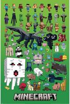 Plakatas MINECRAFT Character Montage, 61 x 91,5 cm