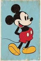 Plakatas MICKEY MOUSE Retro, 61 x 91,5 cm