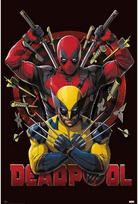 Plakatas MARVEL Deadpool & Wolverine – 2, 61 x 91,5 cm