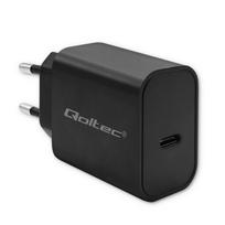 Qoltec Super Quick PD charger, USB-C, 20W, 5A, 12V
