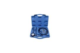 Alyvos slėgio matuoklis, ROCKFORCE, RF-912G1, 0-10 bar, 9 adapteriai komplekte