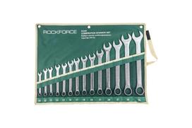 Kombinuotų veržliarakčių rinkinys, ROCKFORCE, RF-5141P, 14 vnt., 10-32 mm, CrV plienas