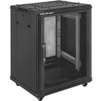 Qoltec 19-inch rack cabinet, 15U, 600x600x855, steel
