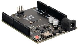 Mikrovaldiklis ONE suderinamas su UNO, su ATmega328PB JOY-IT