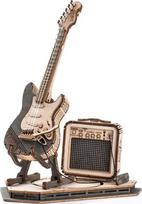 3D medinė dėlionė Robotime Elektrinė gitara TG605K, 140 d.