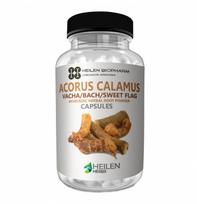 Pelkinio ajero šaknis (180 lašų, ​​500 mg), Acorus Calamus, Heilen Biopharm
