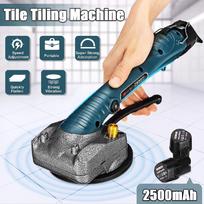 600 W plytelių mašinų vibratoriai didelės galios mašina elektrinė grindų plytelių vibratorius plytelių klijavimo plytelių įrankis + 2x2500 mAh baterijos