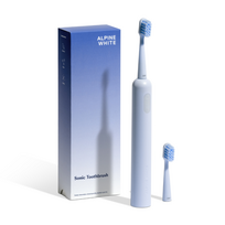 Alpine White Sonic Toothbrush Elektrinis dantų šepetėlis, 1vnt