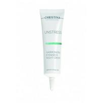 Christina Unstress Harmonizing Eye & Neck Night Cream Kaklo ir akių zonos naktinis kremas, 30 ml