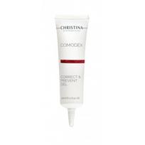 Christina Comodex Correct & Prevent Gel Sausinantis, lokalios korekcijos gelis, 30ml