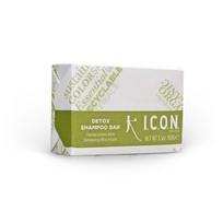 I.C.O.N. Detox Shampoo Bar Detoksikuojantis kietasis šampūnas, 100g