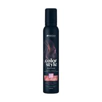 Indola Color Style Mousse Laikino poveikio dažomosios plaukų formavimo putos, 200ml