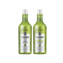 Inoar Resistance Fibra de Bambu Duo Kit Stiprinamasis rinkinys plaukams, 2x1L