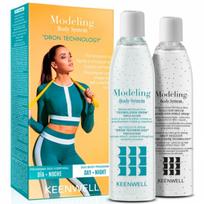 Keenwell Modeling Body System Dron Technology Rinkinys su anticeliulitiniu serumu bei naktiniu anticeliulitiniu serumu, 250ml