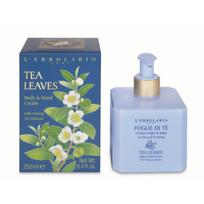 L'Erbolario Tea Leaves Body & Hand Cream Drėkinamasis kūno kremas, 250ml