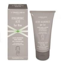 L'Erbolario Hyaluronic Acid For Him Hand Cream Rankų kremas vyrams, 75ml