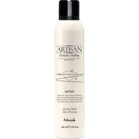 Nook Artisan Lucilla Žvilgesio suteikiantis purškalas su apsauga nuo karščio, 150 ml