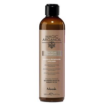 Nook Magic Arganoil Discipline Shampoo Plaukus suvaldantis drėkinamasis šampūnas, 250ml