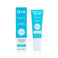 Q+A Squalane Hydrating SPF50 Drėkinamasis veido kremas nuo saulės, 50ml