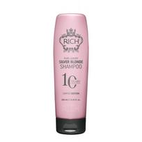 Rich Pure Luxury Silver Blonde Shampoo Geltonus atspalvius neutralizuojantis šampūnas, 250ml