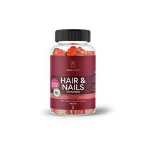 VitaYummy Hair & Nails Vitamins Multivitaminai su biotinų plaukams ir nagams, persikų skonio, 60 vnt