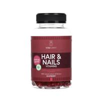 VitaYummy Hair & Nails Vitamins Multivitaminai su biotinų plaukams ir nagams, aviečių skonio, 60 vnt